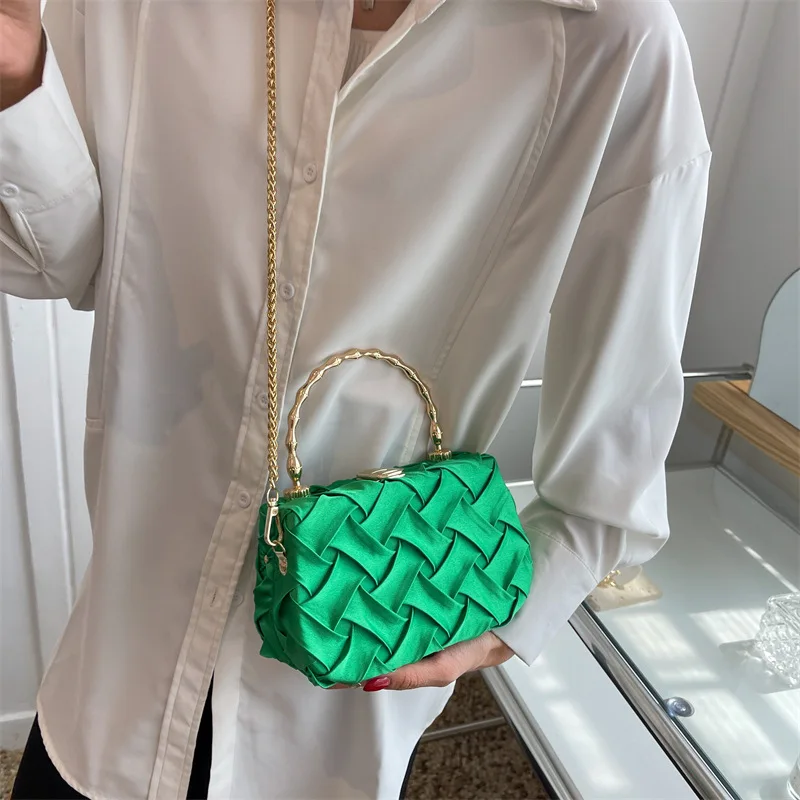 New Arrivals Purses and Handbags Woven Hand Bags Women Handbags Ladies Shoulder Luxury Bags Chain Purses Handbags 2023