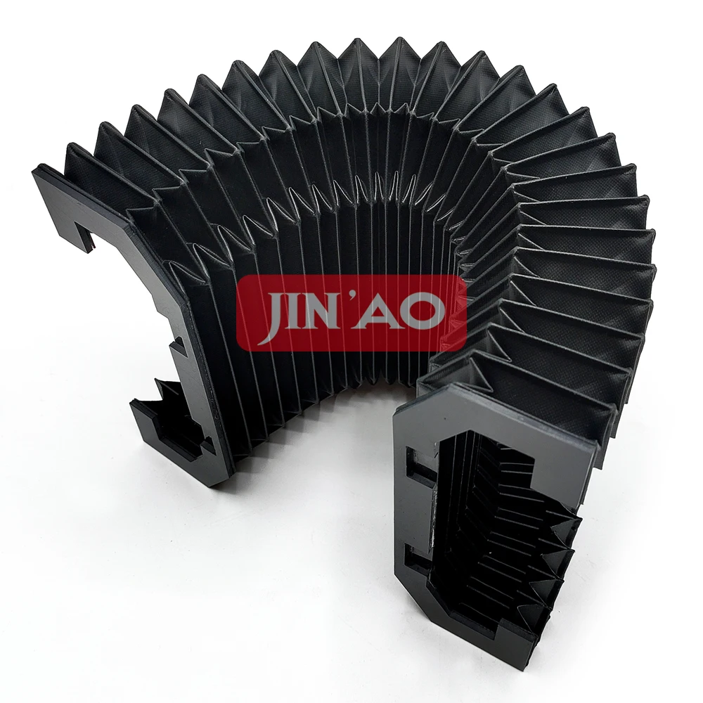 CNC Organ Shield Protective Dust Cover Fabric flexible Accordion Bellow Cover