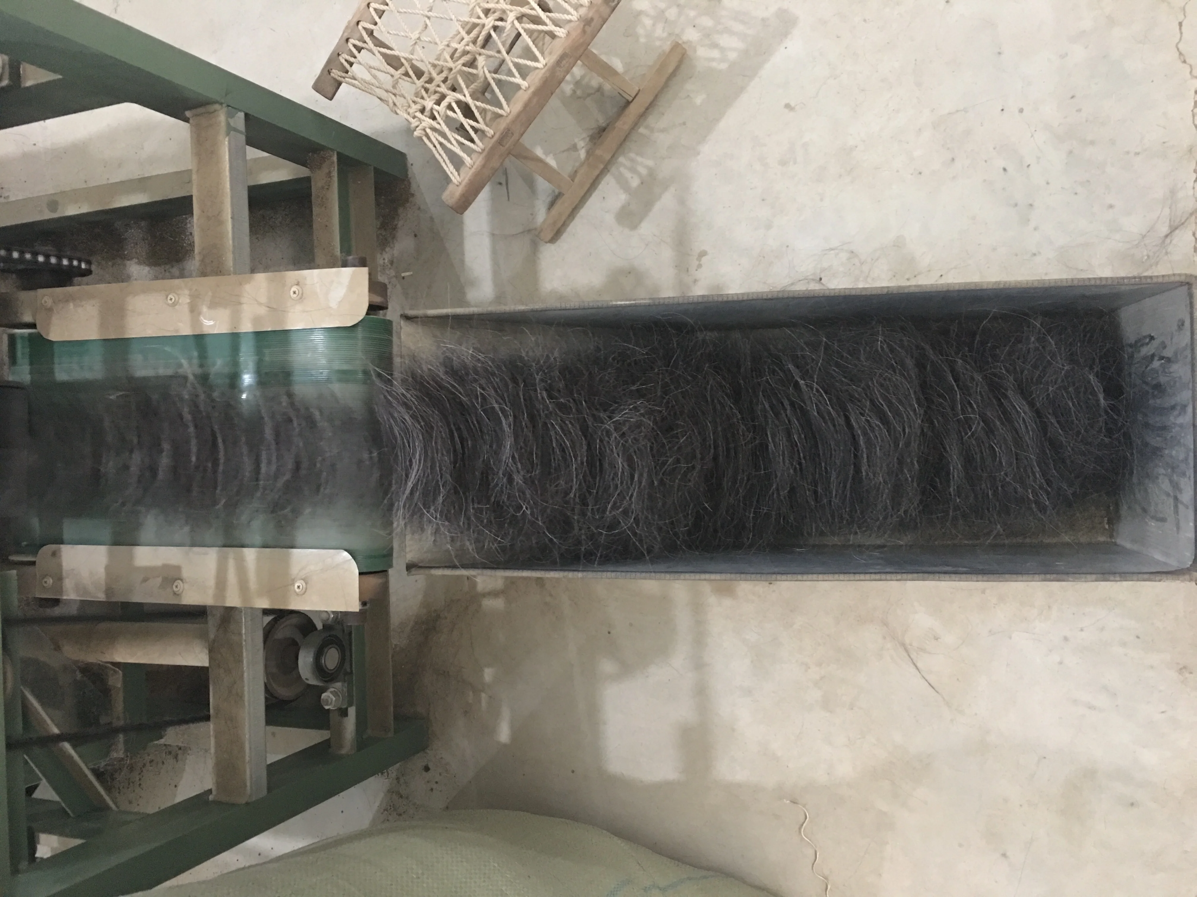 Washed Goat Wool for Insulation Spinning Clothing Lining Wool Felt Coarse Combining-Raw Pattern Sheep Wool