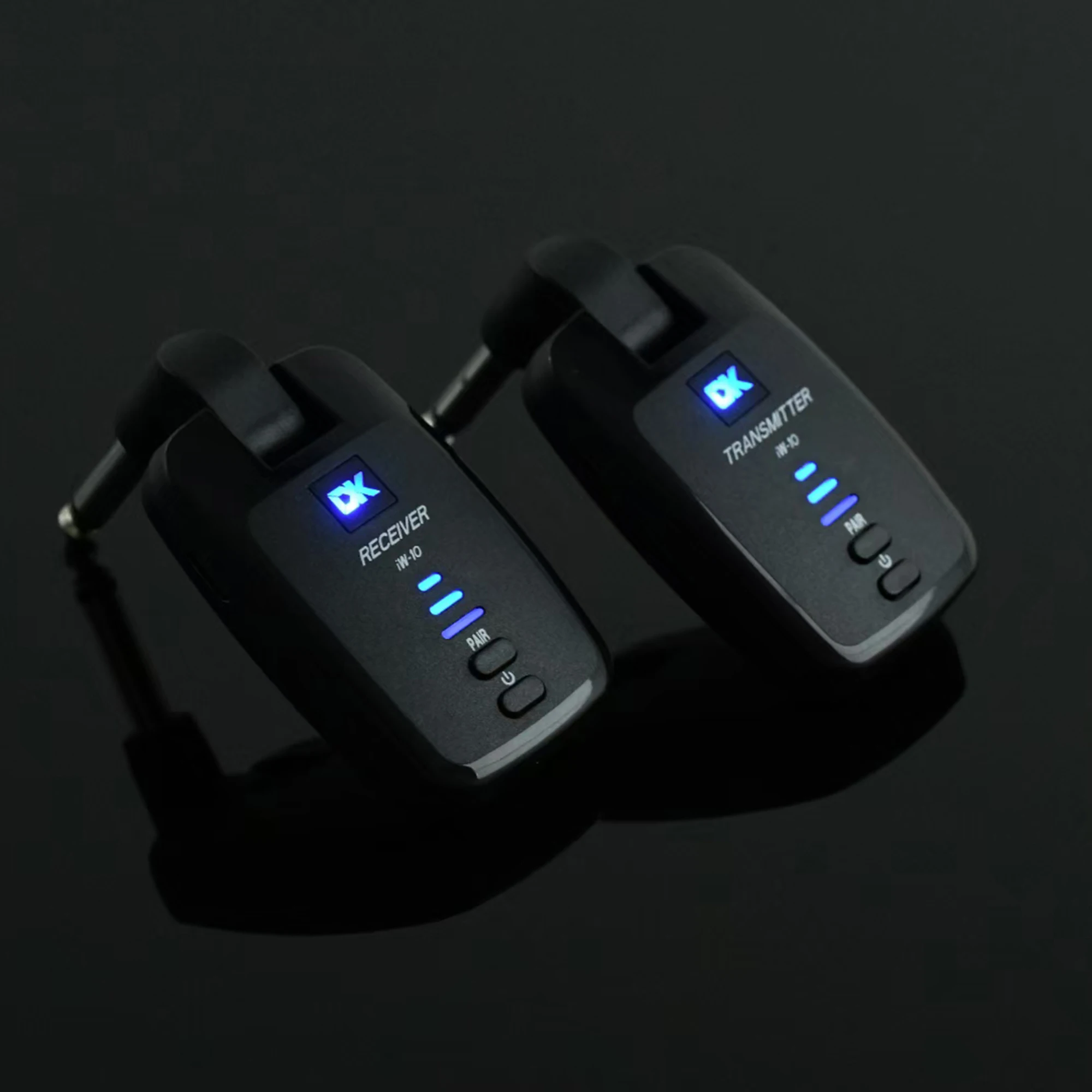 Wholesale UHF digital guitar audio transmitter and receiver wireless guitar transmitter system for musical instruments