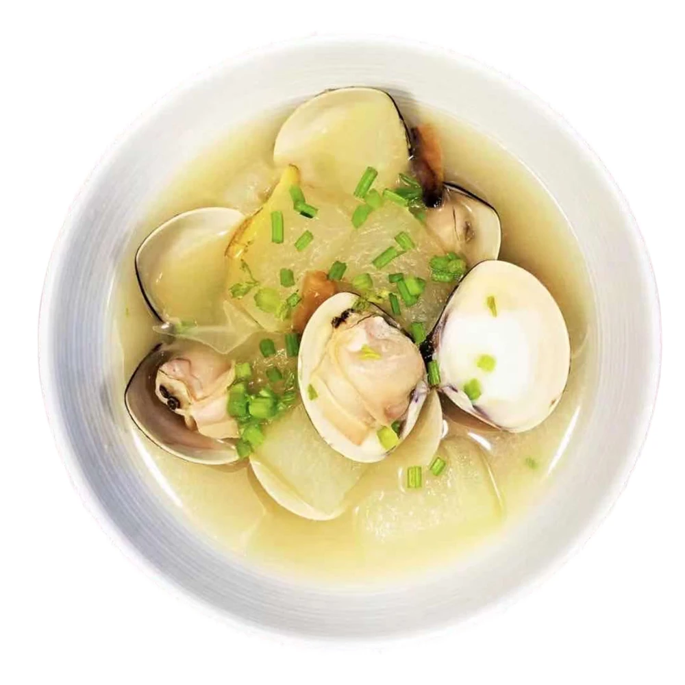 Various kinds types Shell Seafood salted clams frozen conserves seafood baby clam