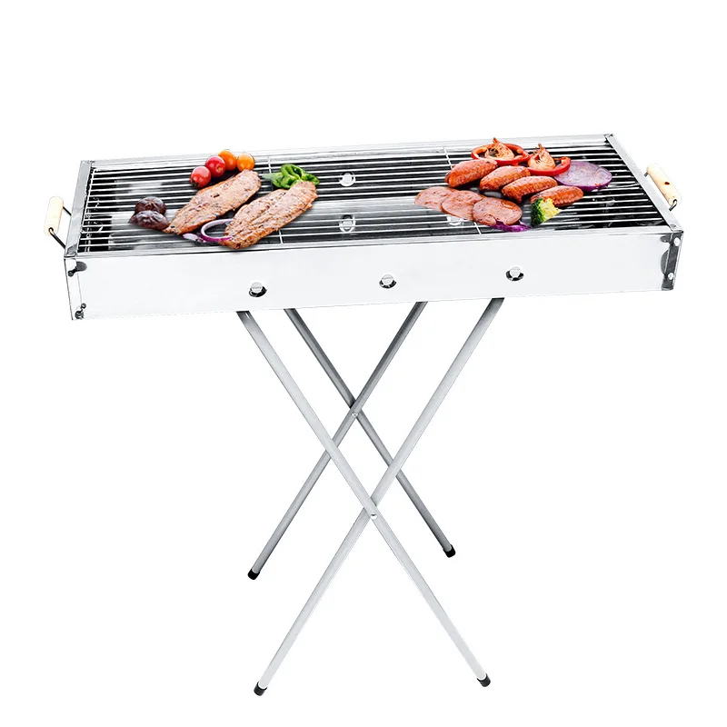 China Supplier Washable Rust resistant Top selling Foldable Less Storage space OEM acceptable Outdoor Grills