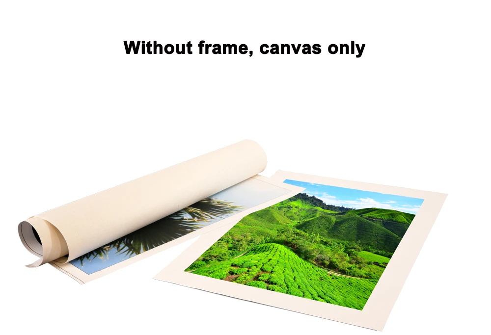 China made low price unframed canvas print color flowers picture for wholesale custom