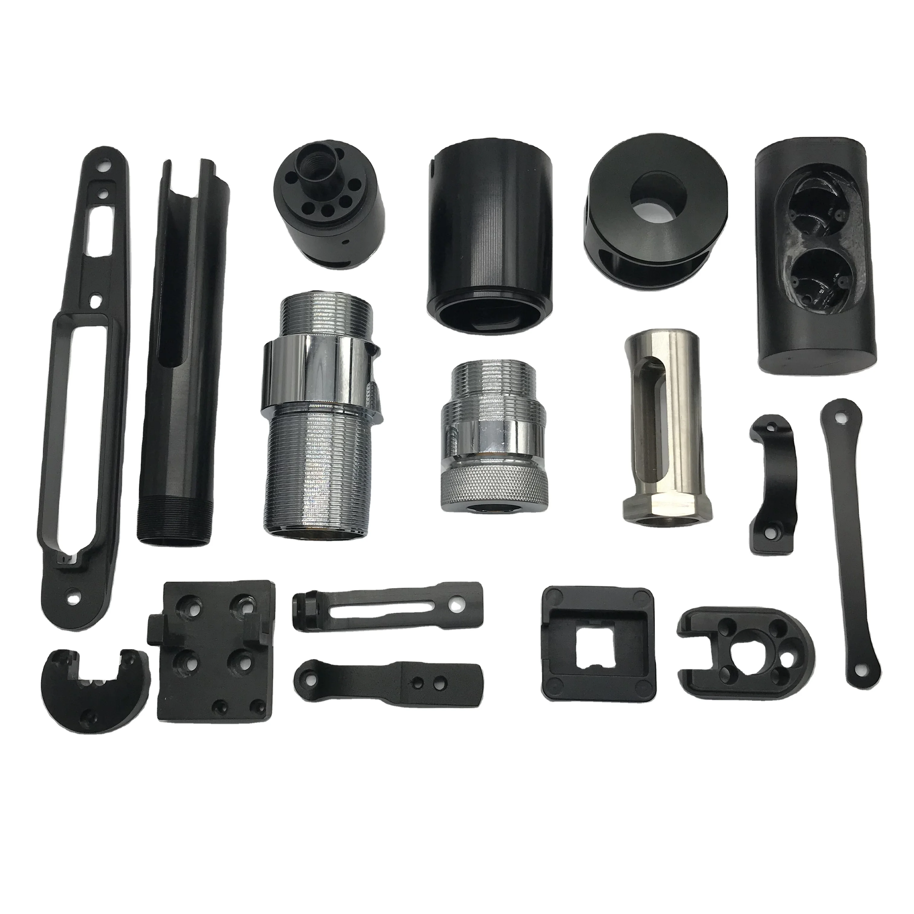 Machining Center Anodized Sandblasted 6061 Aluminum Enclosure Cnc Turning Milled Cnc Machine Spare Machining Parts