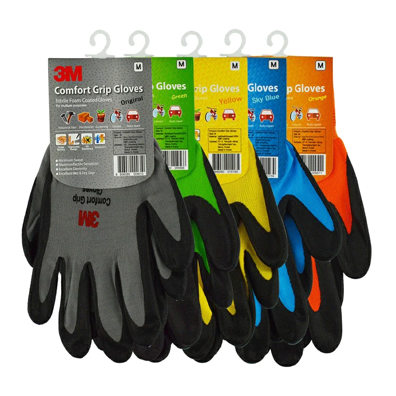 3 M Comfort Grip Gloves General Use