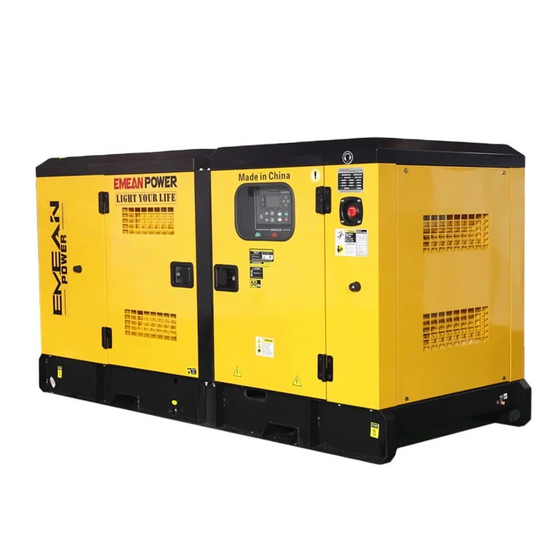 50Hz 380v generator diesel 50kw high quality soundproof electric generator