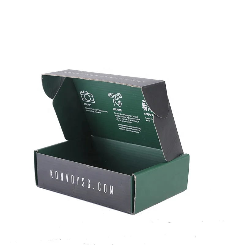 High quality cardboard paper packaging boxes Corrugated Ecommerce underwear Packaging Shipping Mailer Boxes for underwear
