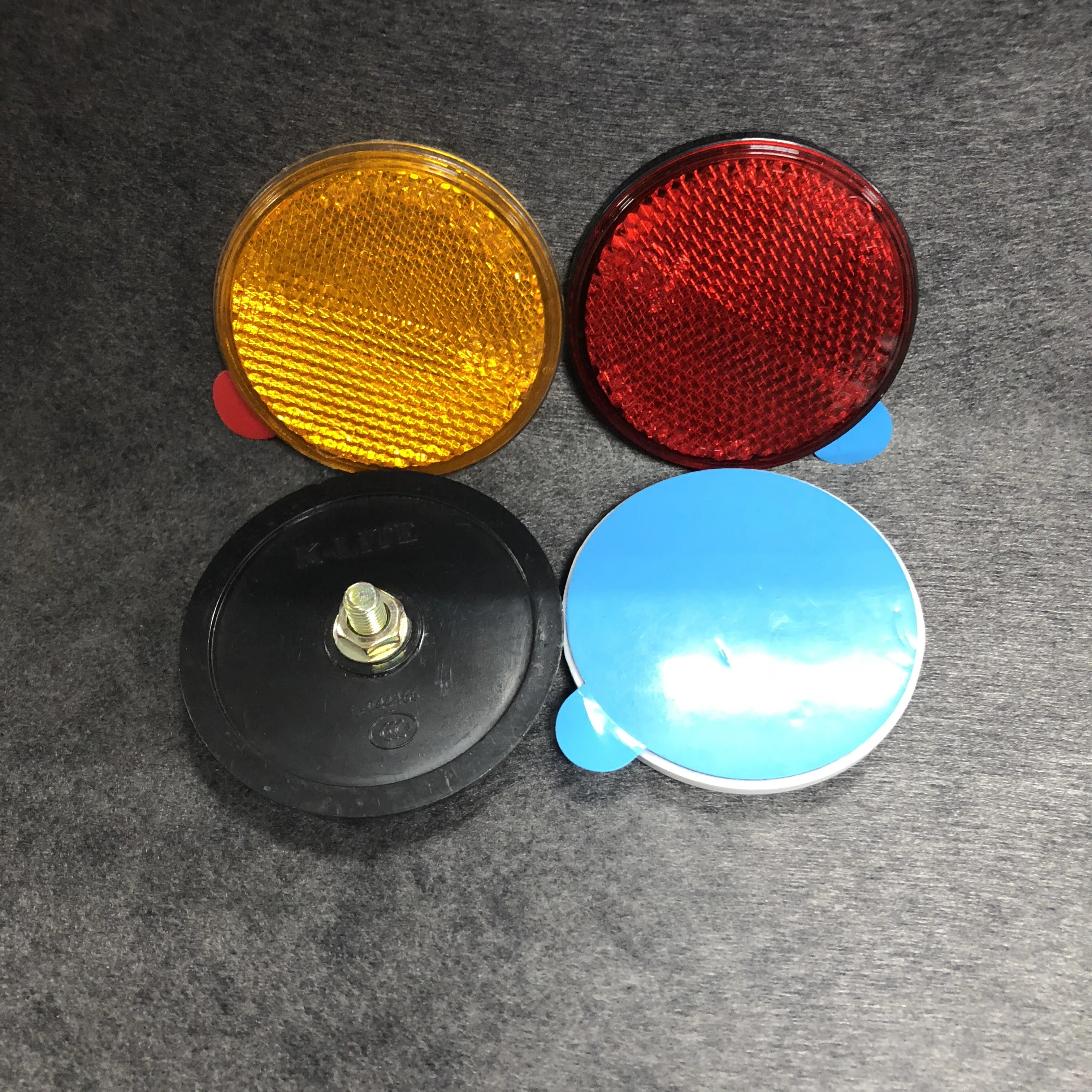 Пластмассовый отражающий материал Круглый отражатель для мотоцикла