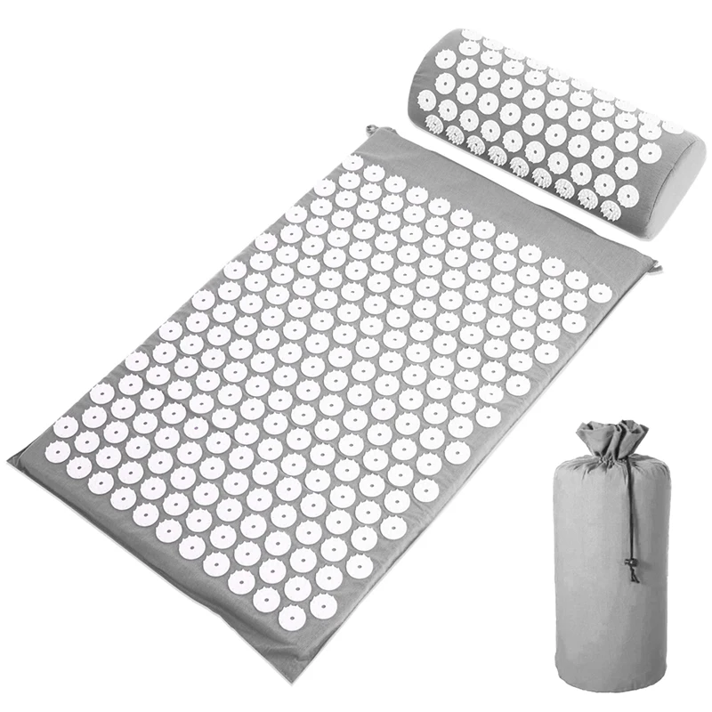 Yugland Acupressure Mat Foot Massage Acupuncture Mat Akupressur Set Lotus Acupressure Mat And Pillow Set Manufacturer