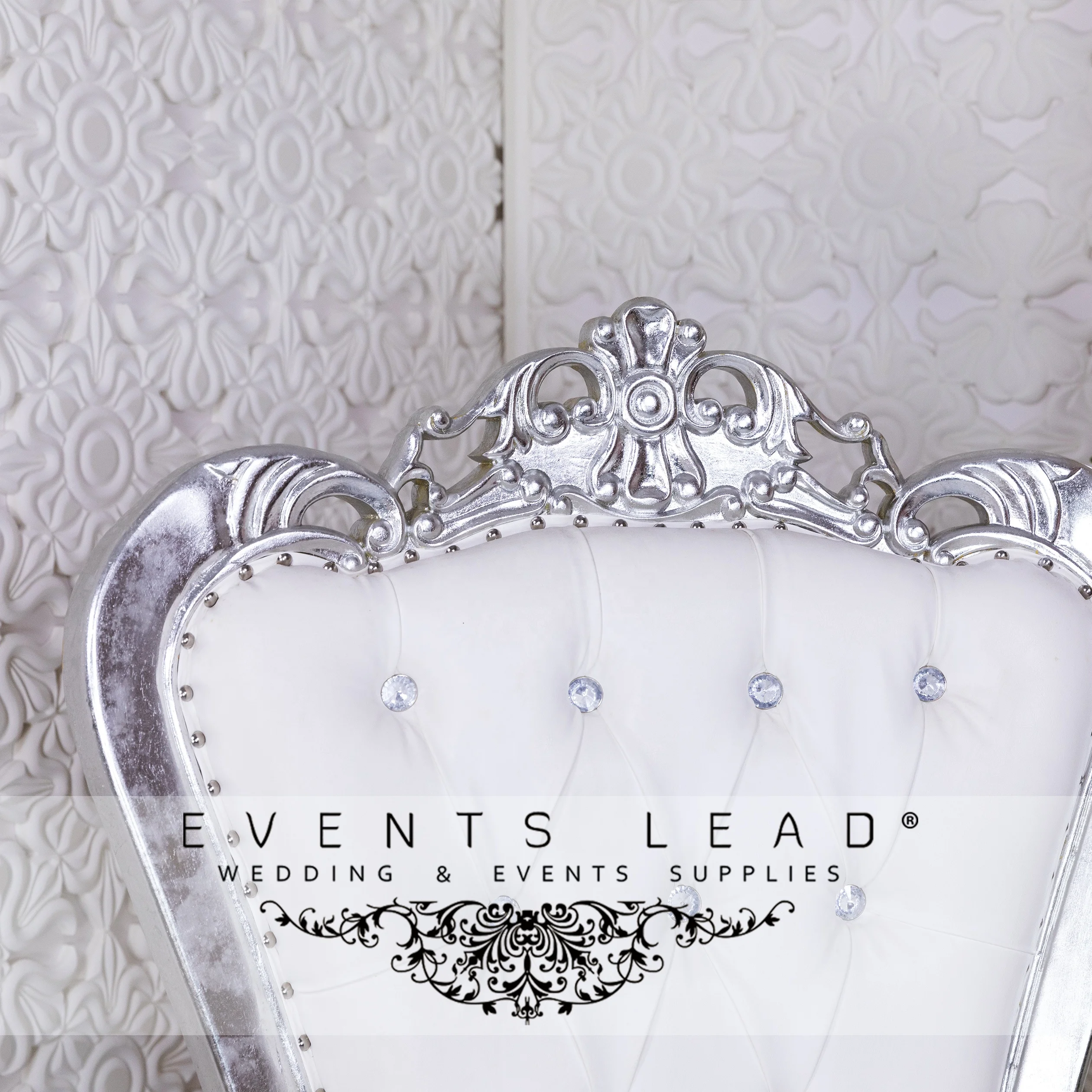 Big Chair Throne Chair Beautiful Wedding Furniture Hot Selling Luxury Silver King Throne Chair
