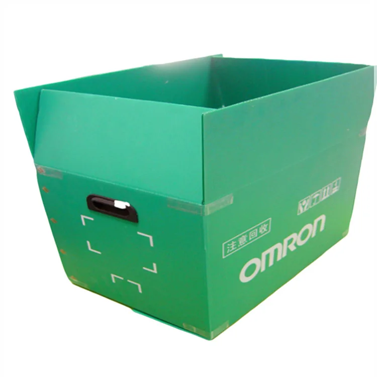 PP corrugated box customized size wholesale pp plastic packaging box delivery box