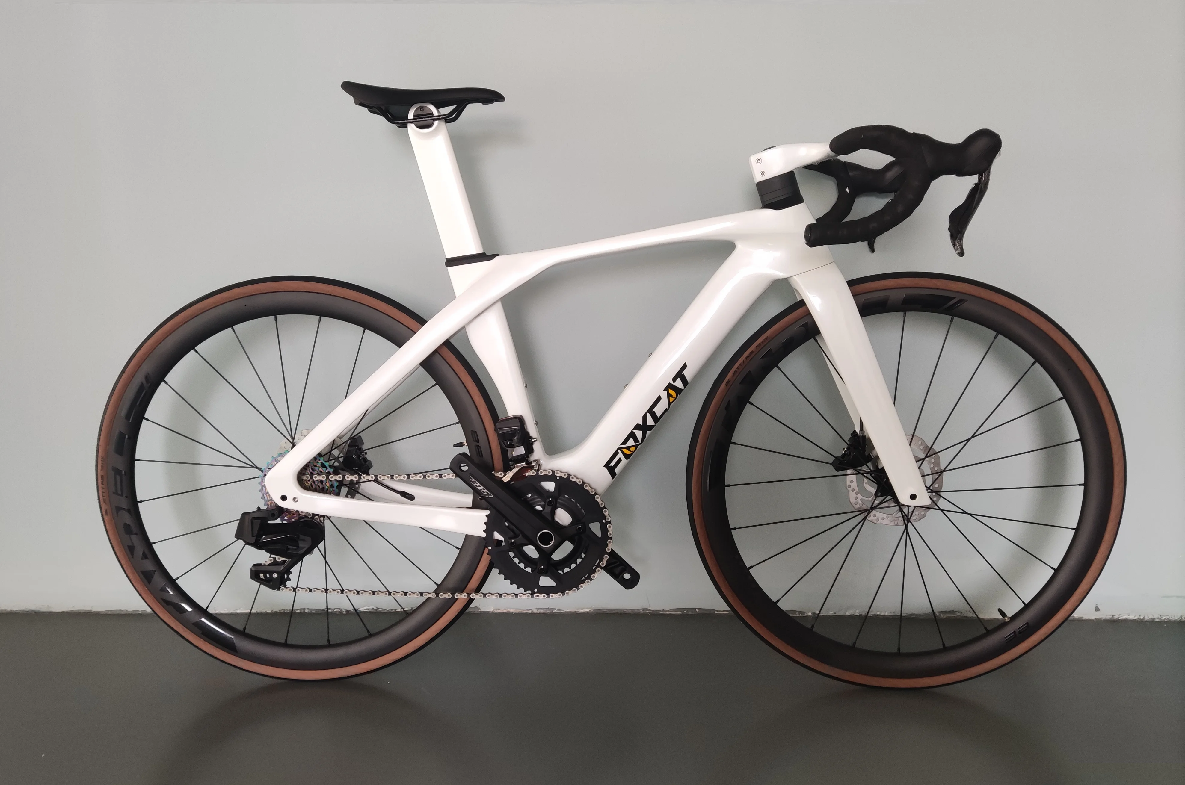 T800 Carbon Fiber Bicycle 700c  Frameset 22 Speed Racing Carbon Fiber Complete Road Bike