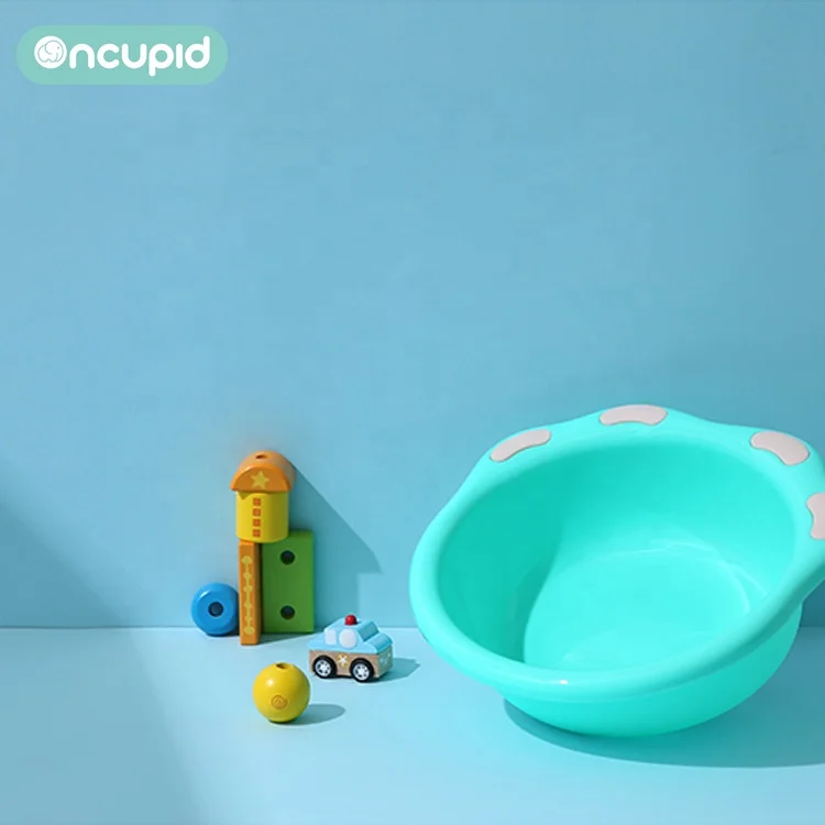 Cartoon Cat Paw Baby washbasin Portable Travel wash Basin Suitable for Kids and Infants Collapsible wash Basin