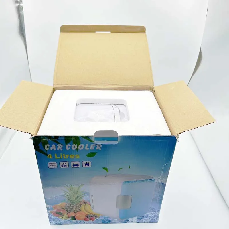 4L car and home use portable fridge portable fridge mini fridge
