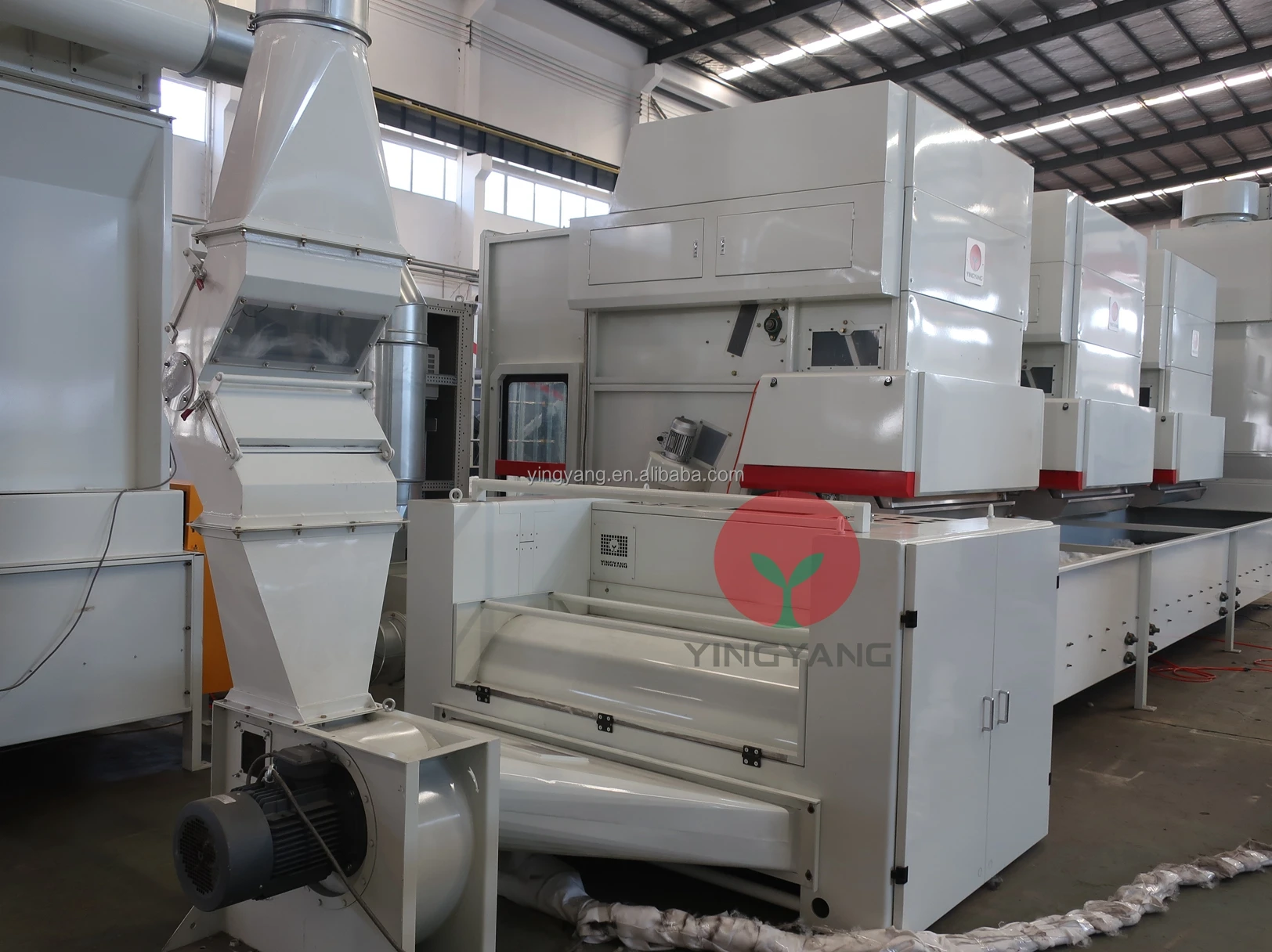 Высокоскоростная иглопробивная Линия для производства геотекстиля игольчатый ткацкий станок YING YANG