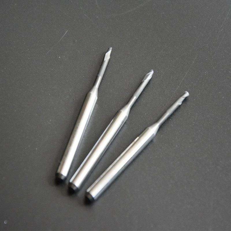 DC Coated 0.6/1.0/2.0mm Dental Zirconia Milling Burs for DWX 50 CAD CAM Milling System Diamond Coating Burs
