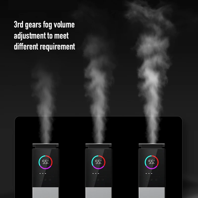 360 degree full house large area 7L commercial essential oil diffuser floor standing ultrasonic humidifier lobby hotel