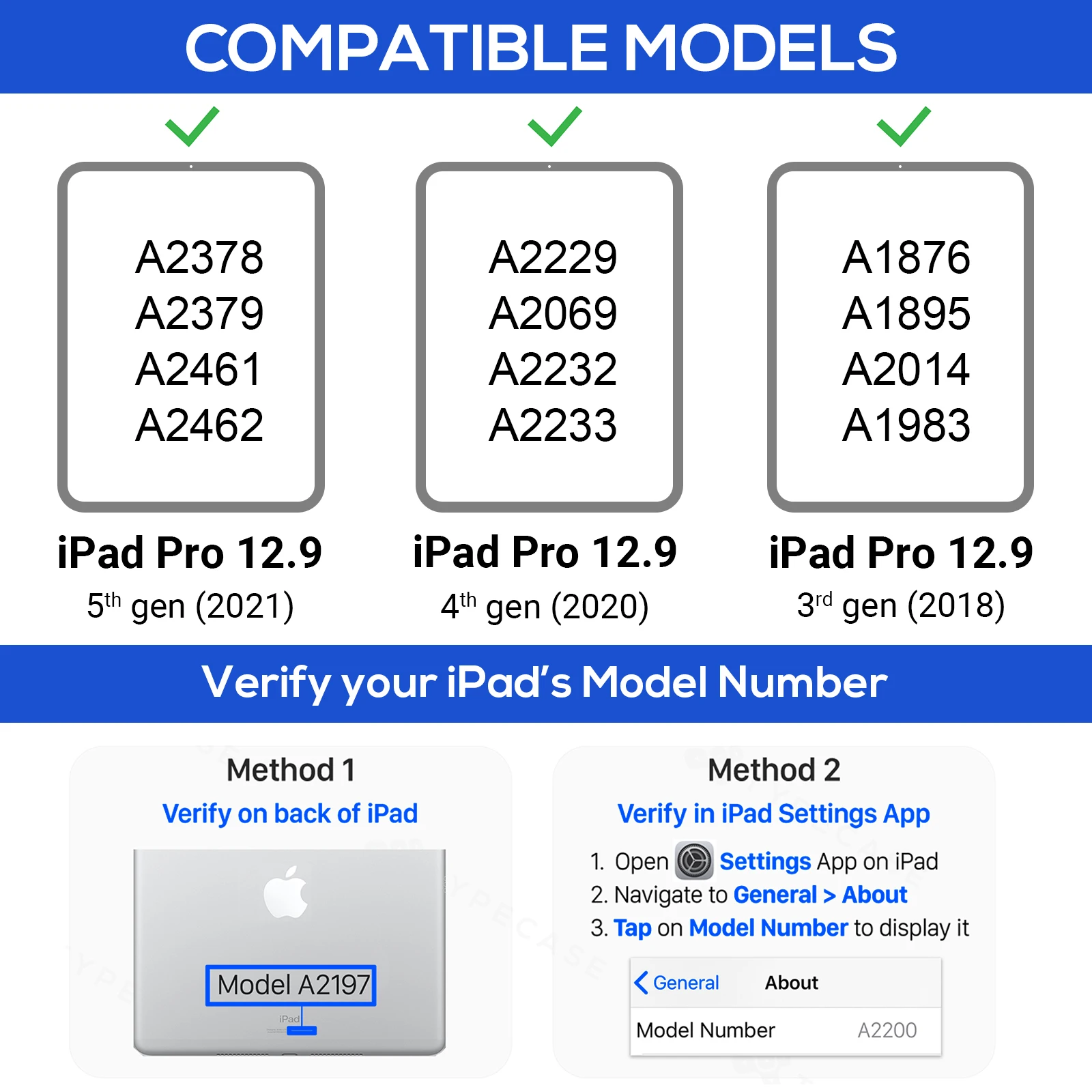 
12.9 Smart Cover Keyboard Touch Folio Backlit Keyboard with Trackball for iPad Pro 