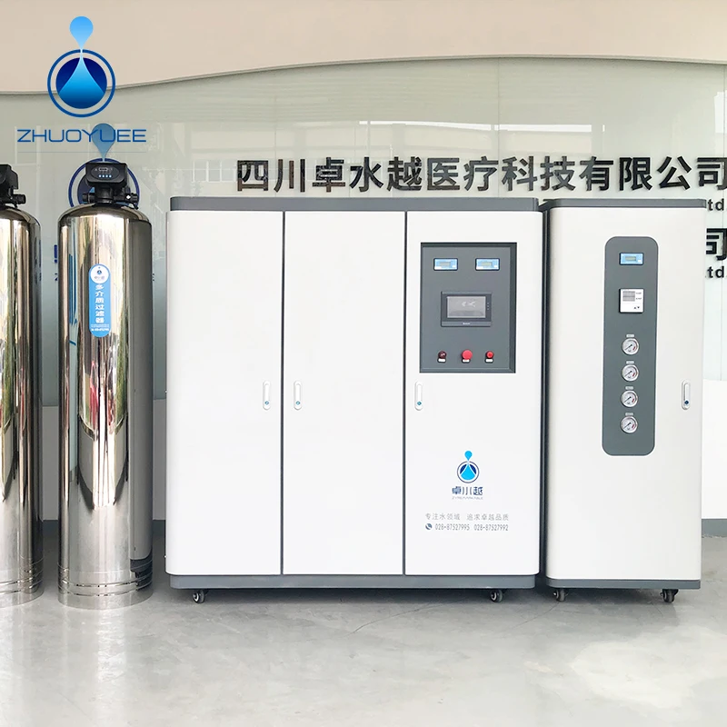 Hot selling reverse osmosis treatment and EDI system ultra pure water deionized water equipment for industrial