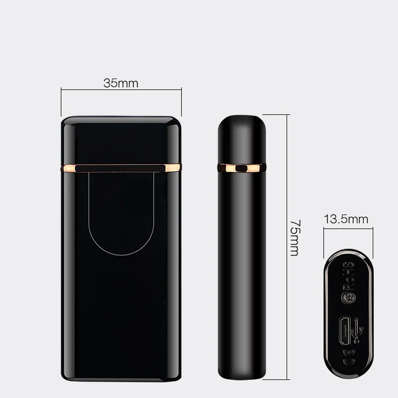 Электрическая зажигалка Бутановая Зажигалка ветрозащитная для курильщика без Бутана