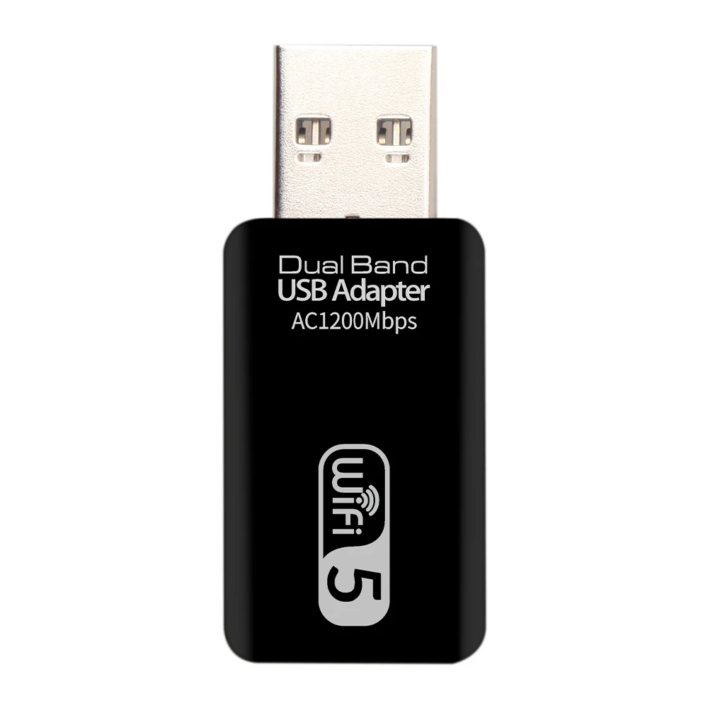 5 8G/2 4G беспроводной USB Wi-Fi адаптер 1300 Мбит/с карта приемник передатчик двухдиапазонный Быстрый прием для ПК