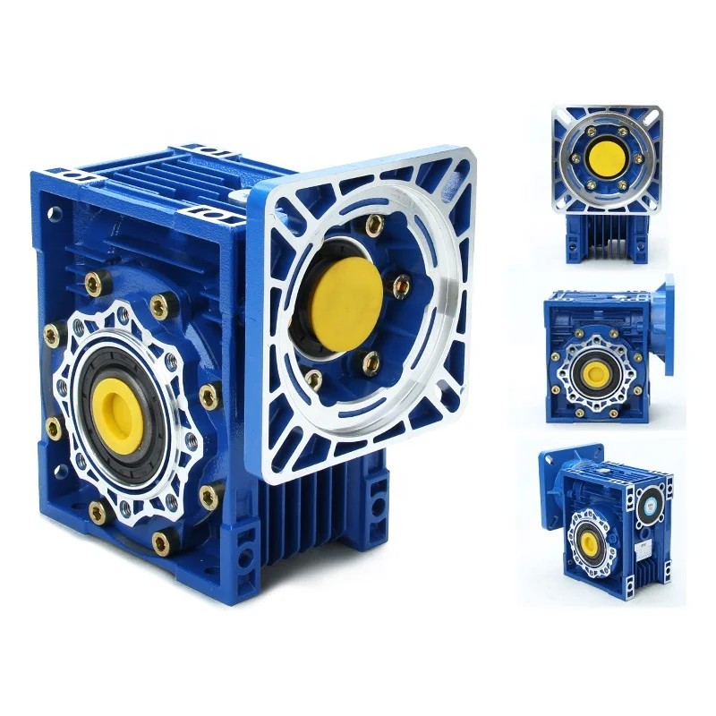 Industrial Low Noise NMRV  Gearbox Speed Reducer Electric Motors Planetary Helical Gear For Chemical  Field