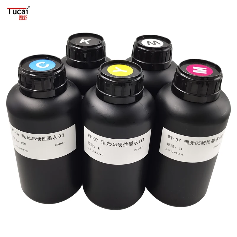 Высококачественные чернила для UV TAIWAN DONGZHOU RicohG5/G6/Seiko/Konica/Toshiba корпуса мобильного телефона акрил керамическая плитка стекло