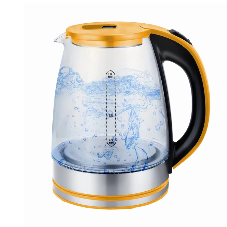 Бытовая кухонная техника, беспроводной стеклянный электрический чайник для воды/электрический чайник для чая