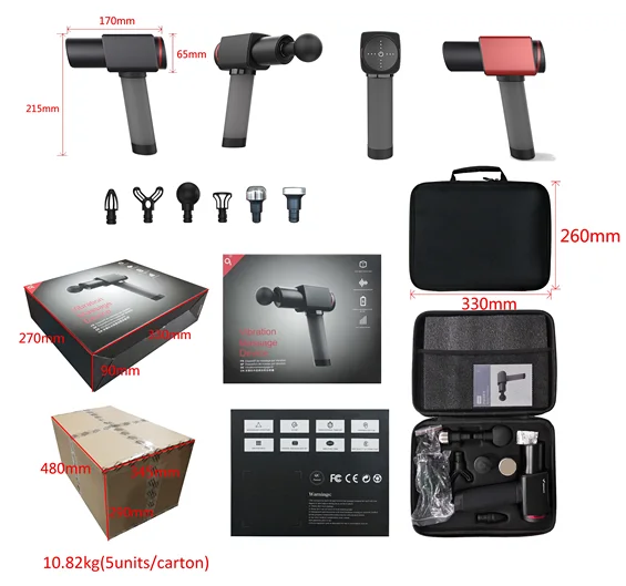 
New Arrival High Quality Muscle Relaxation Vibration Massage Gun 