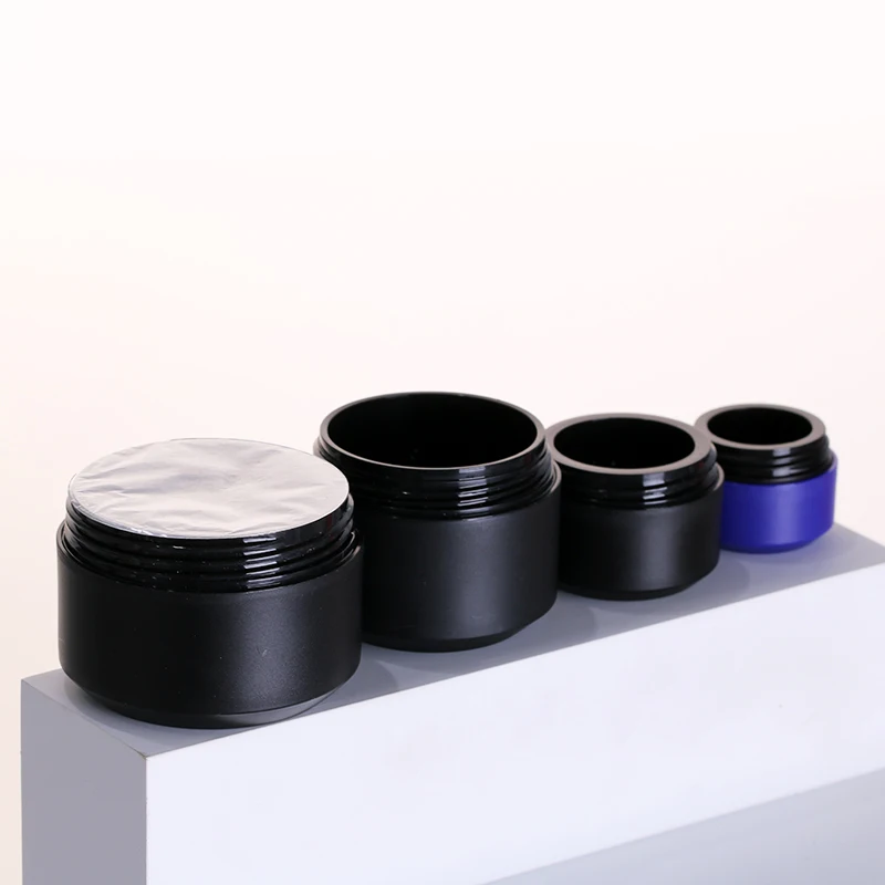 5g 15g 30g 50g thick wall pp plastic uv gel polish jars 15 ml 50ml wholesale matte cosmetic nail salon mascara containers