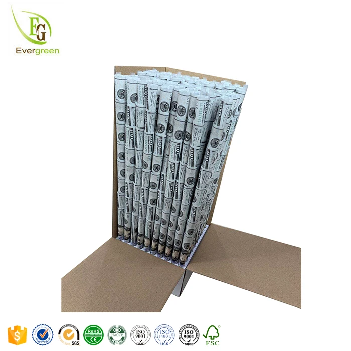 
Custom Logo Eco-Friendly Colored Pre Rolled Paper Cones 