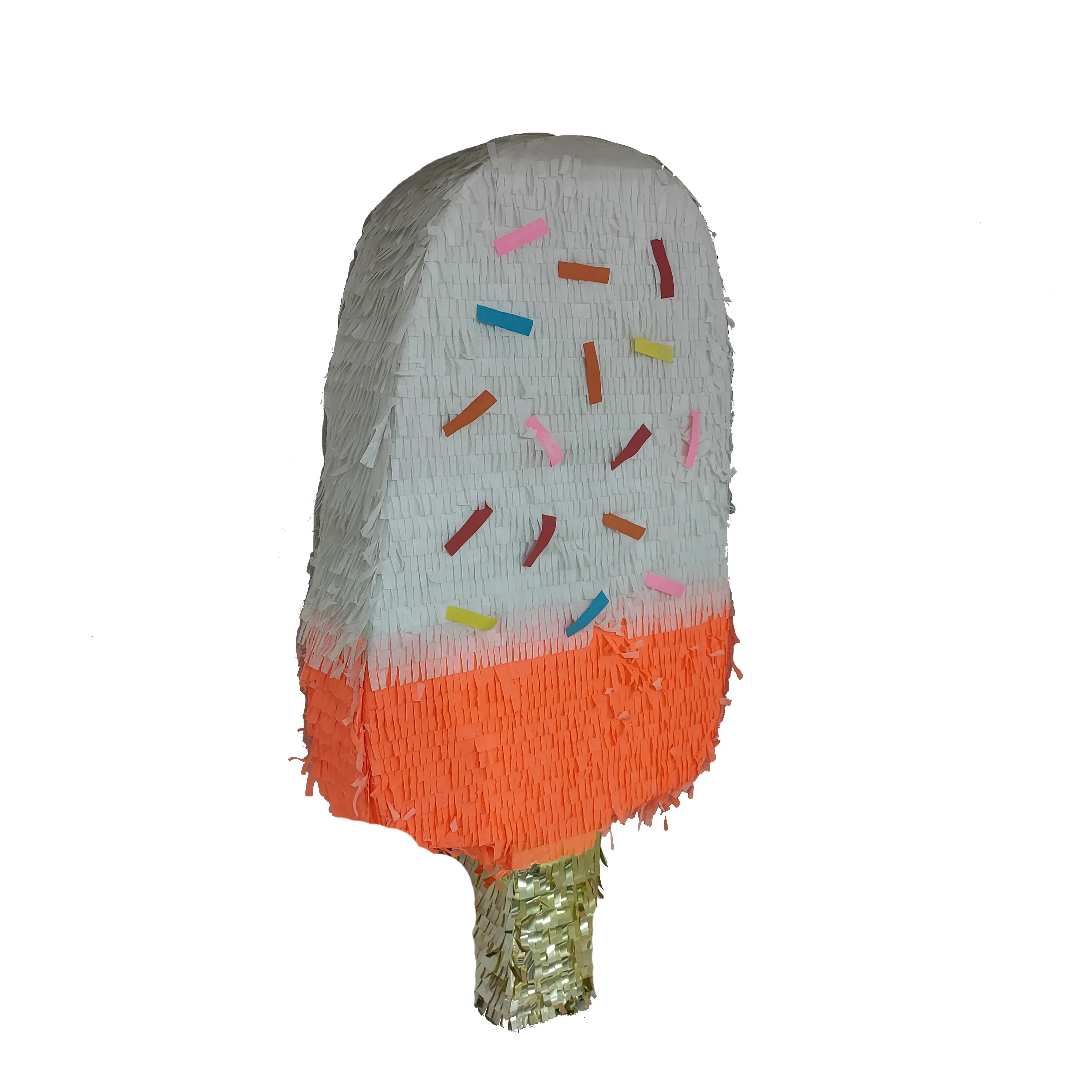 Ice Cream Shaped Pinata Kids Girls Boys Summer Birthday Party Baby Shower Decoration