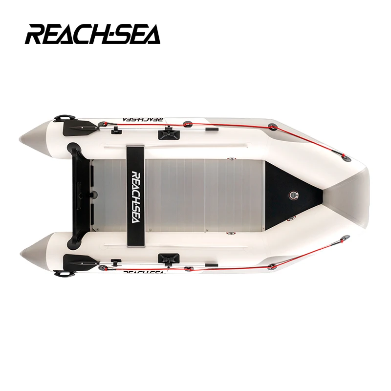 Reach-Sea Китай завод OEM надувная лодка 4 человека портативная рыбацкая для продажи