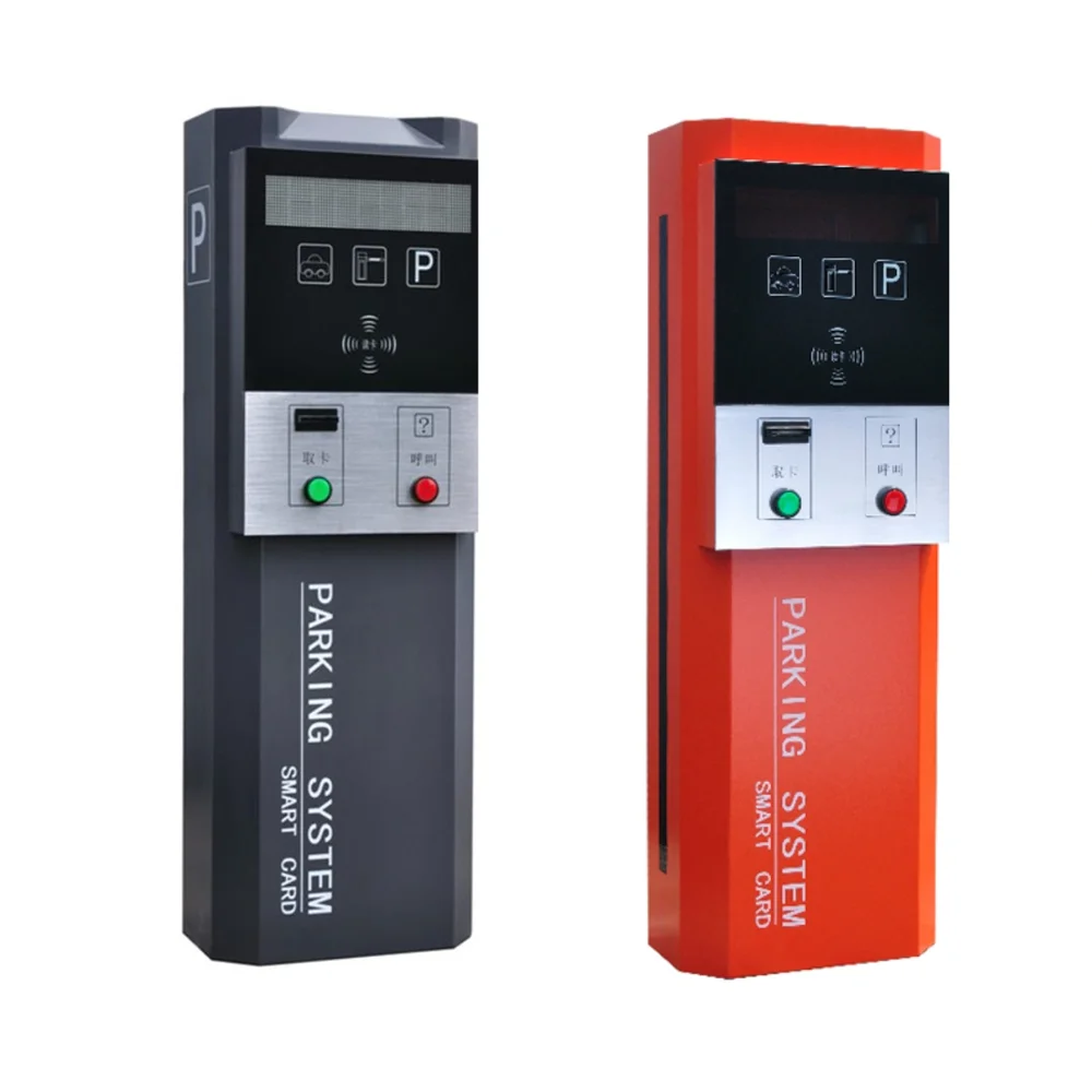 RFID and Barcode ticket vehicle road safety barrier gate for car parking system