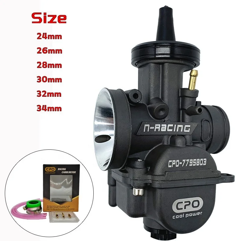 [Original] PWK CARBURETOR Of CPO N PWK24 PWK26 PWK28 PWK30 PWK32 PWK34 for yamaha honda motorcycle