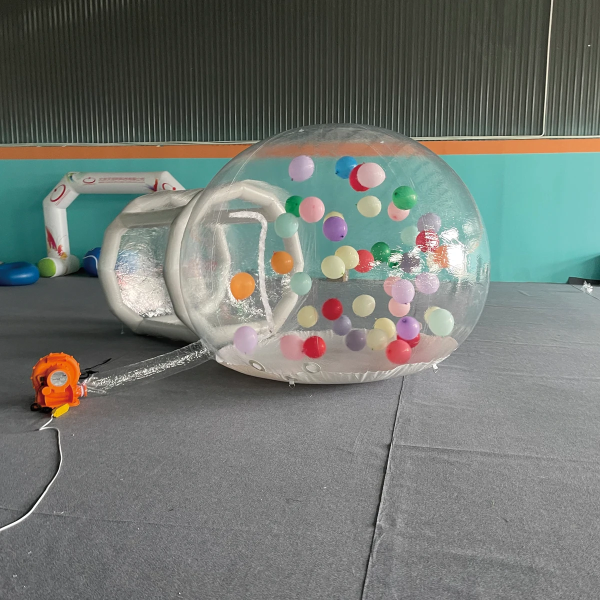 Custom PVC Transparent Clear Inflatable Bouncy Balloon Dome Event Glaming Tent Boubble House for Kids