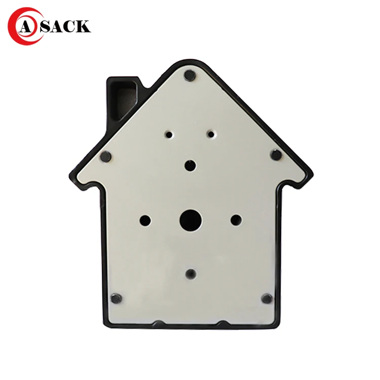 New Design high quality two key safe box and security 4 digits Box Wall Mount house shape combination key safe box outdoor