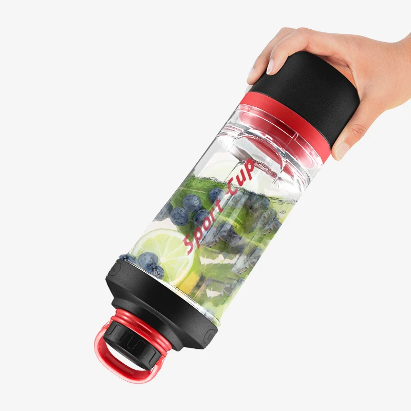 FEIJIAN Creative Protein Powder Shaker Bottle Sports Fitness Mixing Whey Protein Water Bottle Sports Shaker for Gym