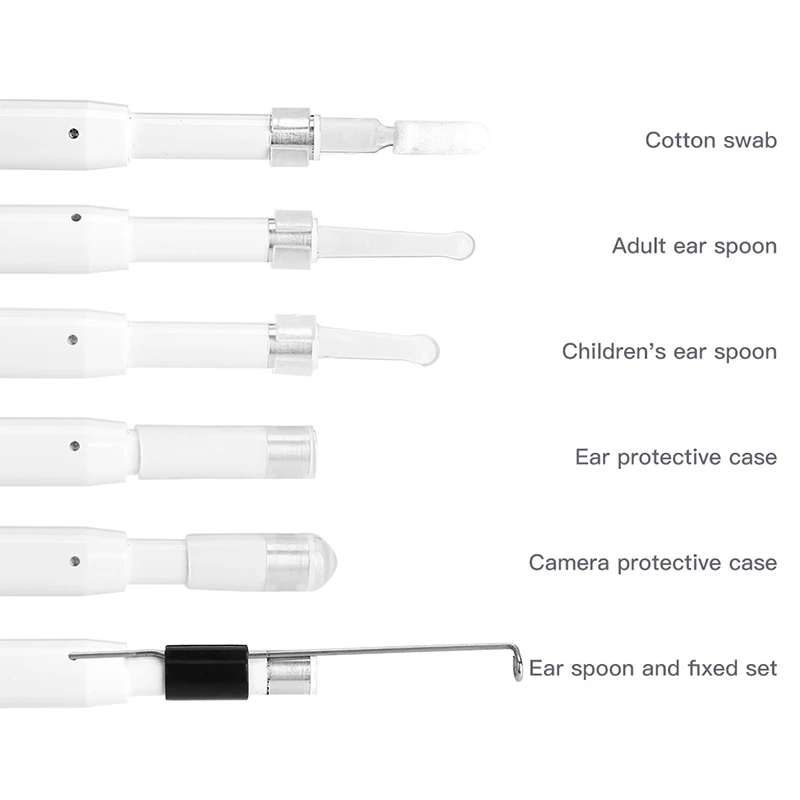 Wholesale Wifi Visual Earpick Hd Ear Wax Removal Led Ear Light Portable Camera Digital Video Otoscope
