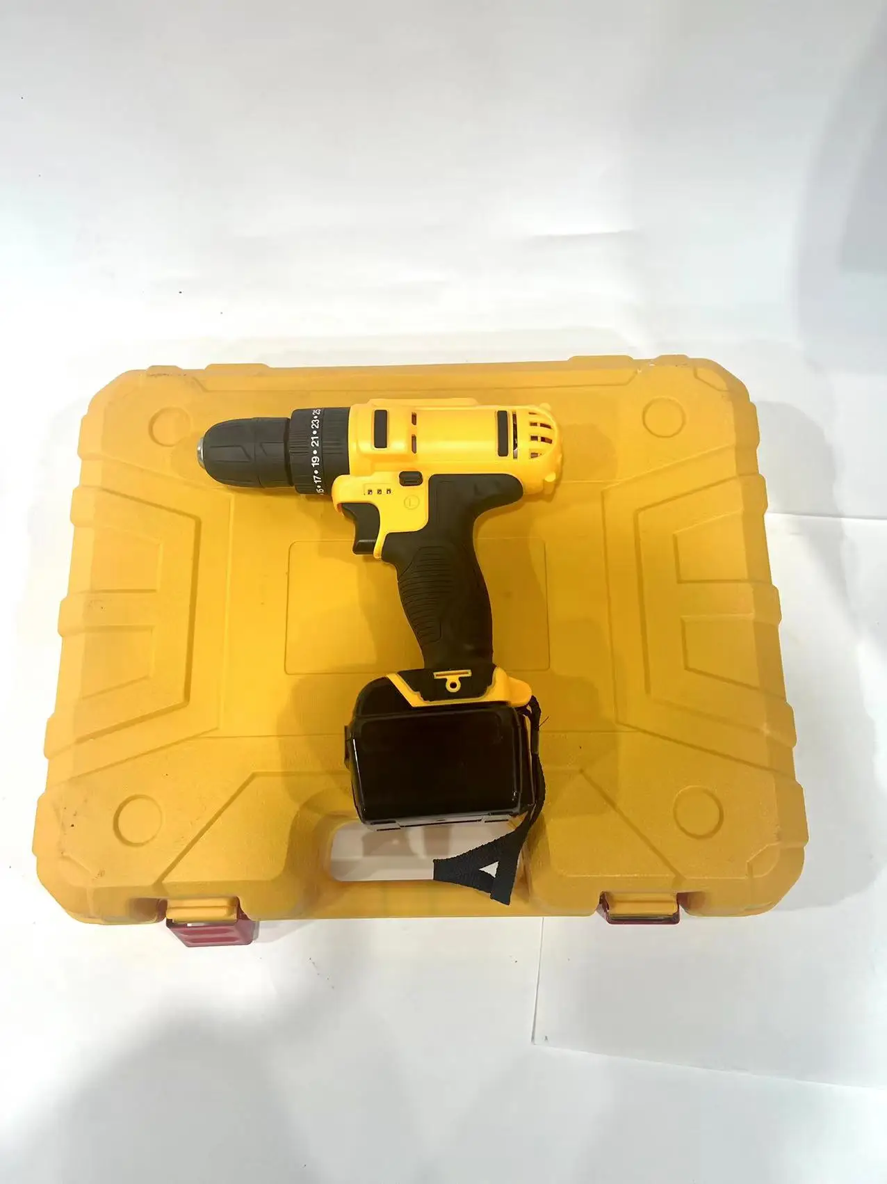Electric Tool Lithium Diamond Combination Toolbox Car Repair Toolbox Cordless Electric Screwdriver Toolbox Household Manual Tool