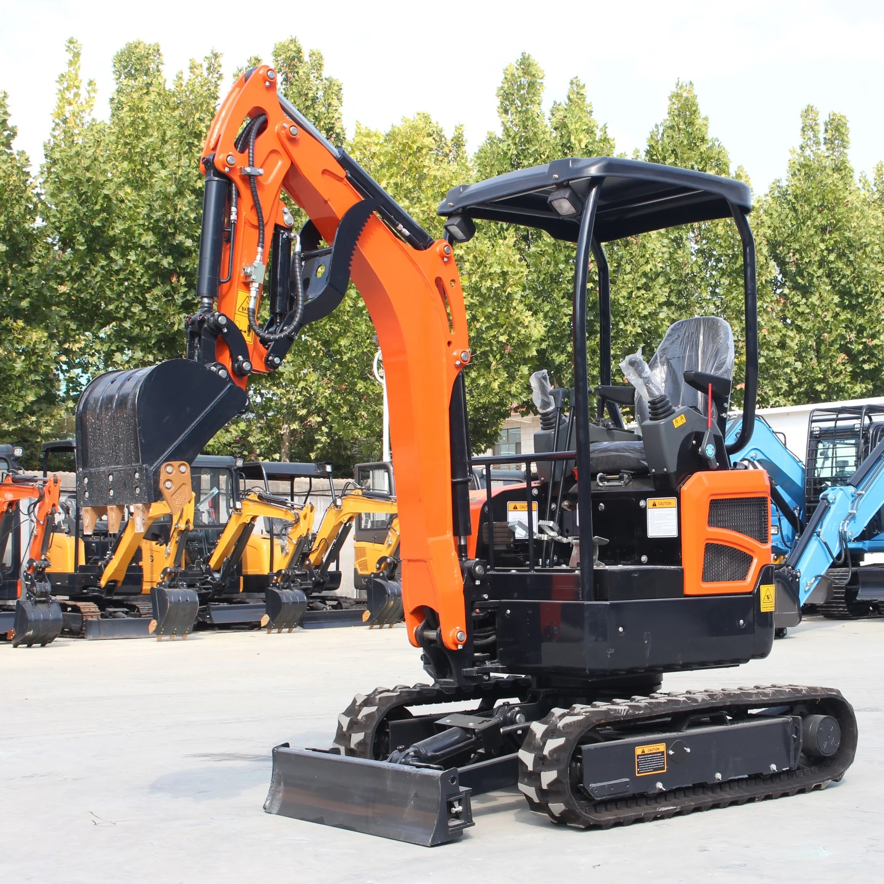 Multi Compact Farm Garden 1t 1.7t 2.2 t Mini Excavator