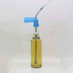 LPT  Wholesale Christmas  Bottle Beer Snorkel  Drinking Tool Supplies Play Wine Dispenser with Families Outdoor