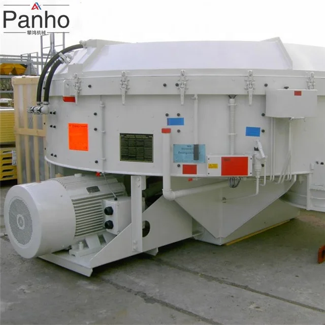 3m3 High speed vertical Teka pan type large concrete mixer for precast concrete and ready-mixed concrete