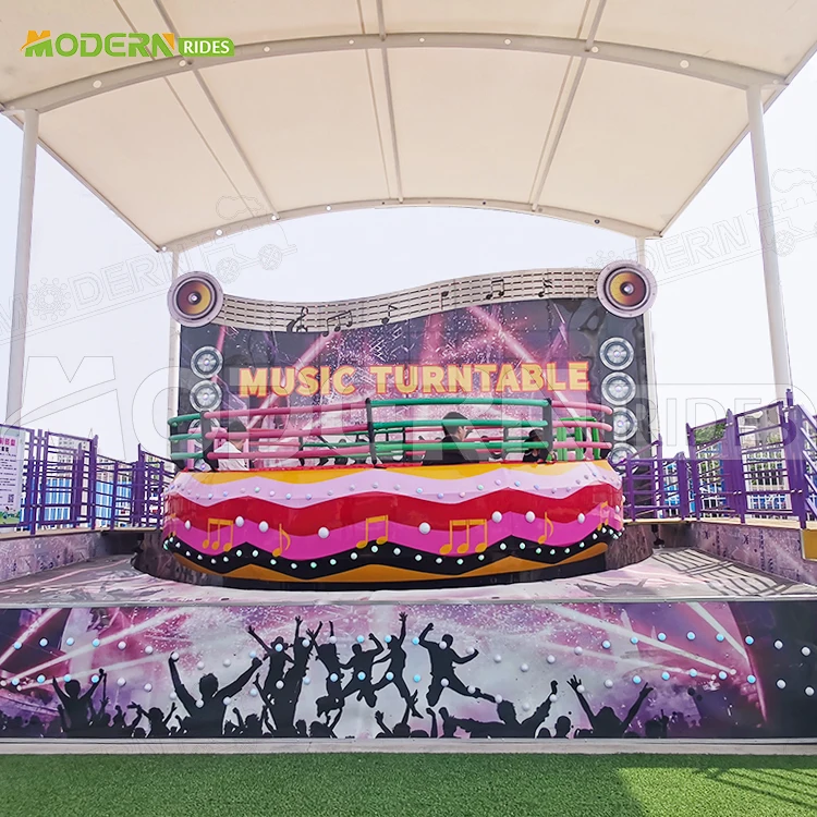Carnival funfair rides manege thrill rides turntable crazy disco tagada rides for sale