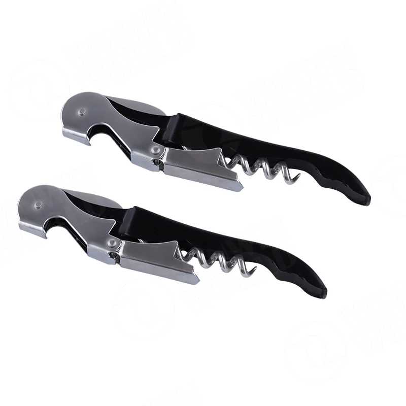 4Pack Professional Waiter Corkscrew Wine Bottle Opener Set,Heavy Duty Stainless Steel Hinges Corkscrew Bar Equipment accessories