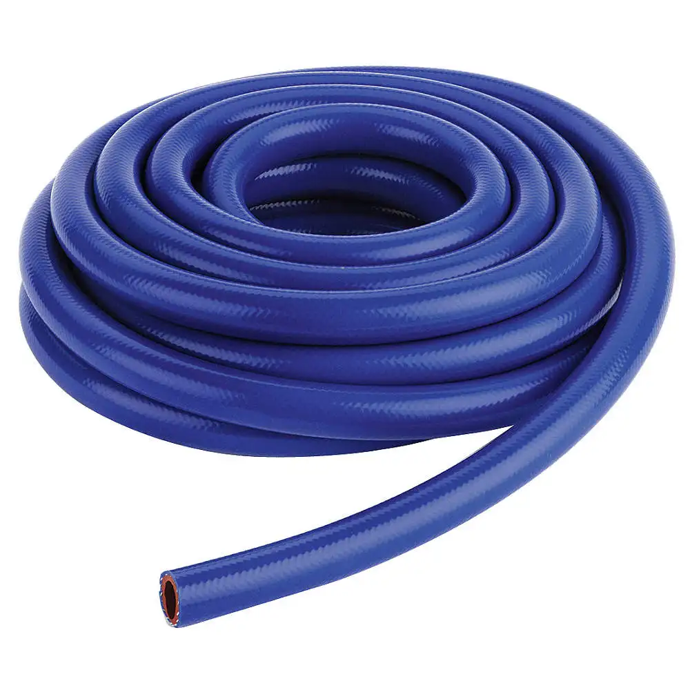 High Temperature 6/8/10mm Red Blue Resistant Flexible Silicone Rubber Tube Heater Hose