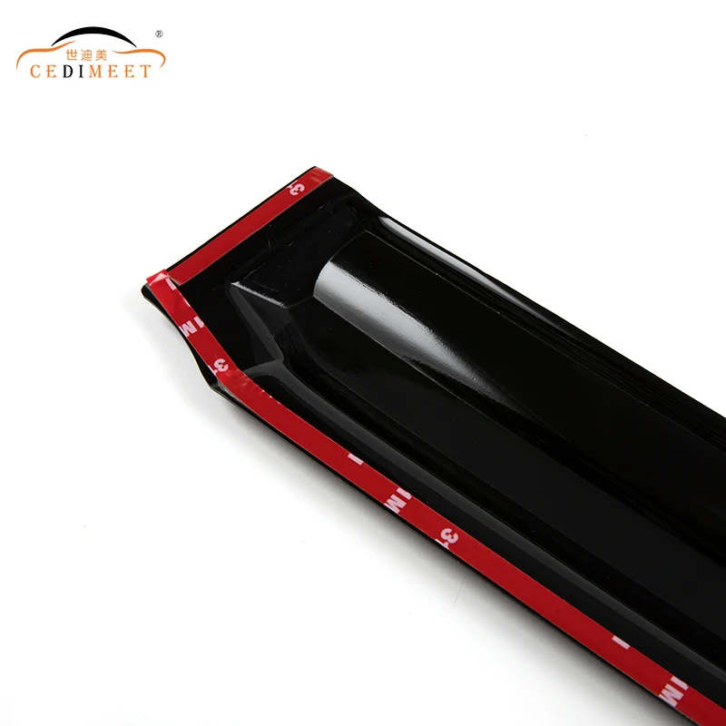 Mugen Vent Wind Deflector Door Visor Acrylic Material Sun Visor Car Accessories Window Visor Use For Civic 2001-2005