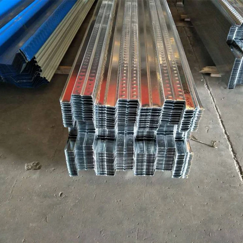 0.8mm Metal building Material Galvanized Flooring Slap Corrugated Decking Steel Sheet