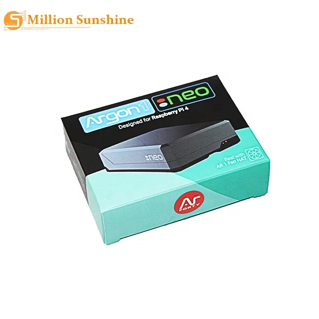 Raspberry Pi 4 Model B 2GB/4GB/8GB RAM +Argon NEO Aluminum Case + Power Adapter + 32/64 GB SD Card