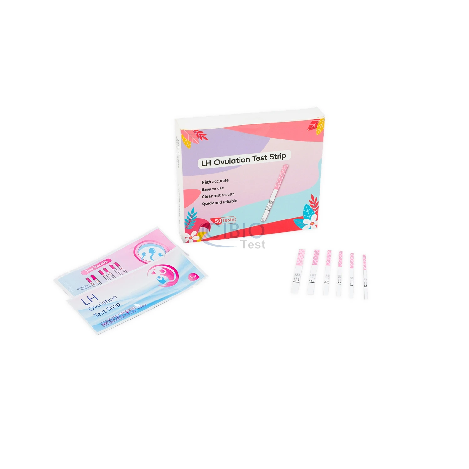 Home Ovulation Test Strips, 25 Pack Fertility Tests, Ovulation Predictor Kit, Co-innovation Ovulation Predictor
